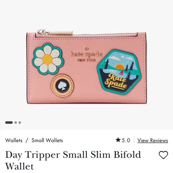 ‼️SOLD‼️♠️ kate spade ♠️ small bifold wallet - Picture 3 of 6